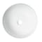 Alfi Brand ALFI brand ABC909 White 17" Decorative Round Vessel Above Mount Ceramic Sink ABC909 - alternate 7
